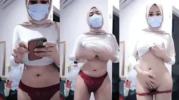 Live Jilbab Toge Cantik Citra Goyang Hot Lumer